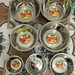 سرویس لگن استیل یونیک 7 پارچه